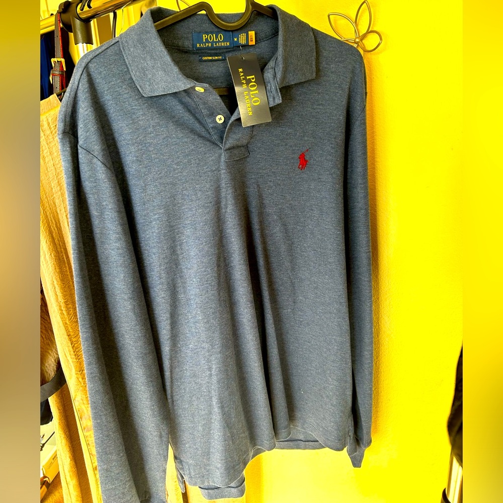 New with tag Polo Ralph Lauren long sleeve shirt never used